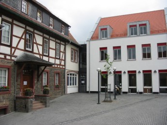 Das Rathaus der Gemeinde Schöneck
