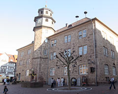 Das Rathaus der Stadt Witzenhausen
